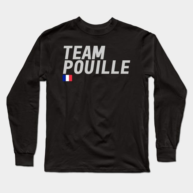 Team Lucas Pouille Long Sleeve T-Shirt by mapreduce